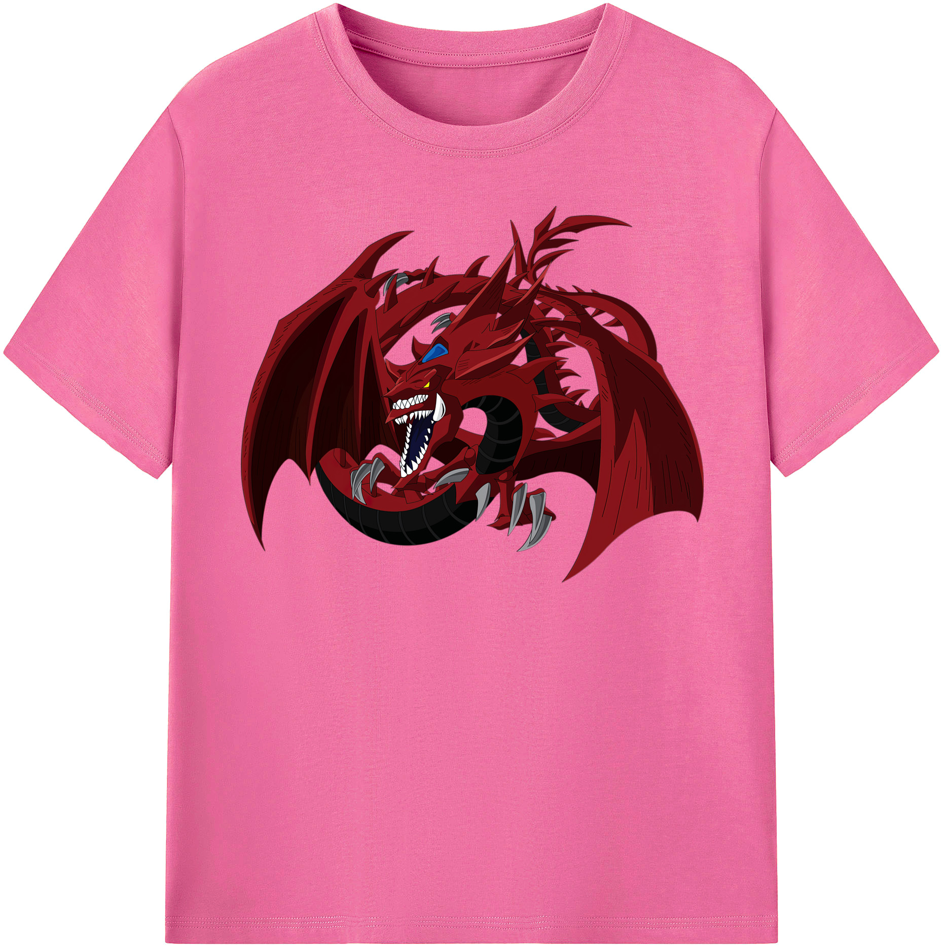 （画像用） 遊☆戯☆王 Yu-Gi-Oh! レディースカジュアルプリントTシャツ（綿100％）
